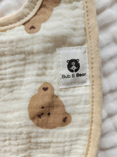 Load image into Gallery viewer, Teddy Bear 100% Cotton Bib (6 Layers)