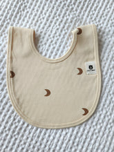 Load image into Gallery viewer, Crescent Moon Cotton Bib (4 Layers)