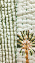 Load image into Gallery viewer, Oasis Kantha Cot Quilt / Playmat XL- Reversible