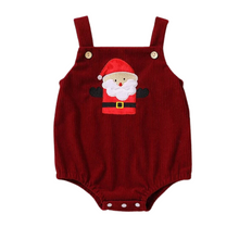 Load image into Gallery viewer, Corduroy Romper - Santa