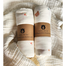 Load image into Gallery viewer, Posy Organic Cotton Swaddle Sheet