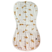 Load image into Gallery viewer, Bunnies Organic Cotton Muslin Burp Cloth