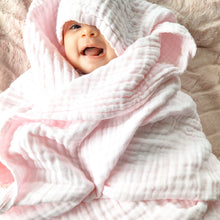 Load image into Gallery viewer, Candyfloss 100% Cotton Gauze Blanket & Towel