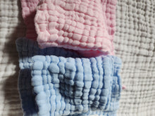 Load image into Gallery viewer, Candyfloss - Organic Cotton Muslin 6-layer Washcloth (2pk)
