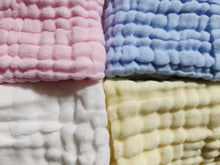 Load image into Gallery viewer, Milk - Cotton Gauze 6-layer Reusable Wipe/Washcloth (2pk)

