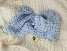 Load image into Gallery viewer, Periwinkle - Cotton Gauze 6-layer Reusable Wipe/Washcloth (2pk)
