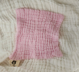 Candyfloss - Organic Cotton Muslin 6-layer Washcloth (2pk)