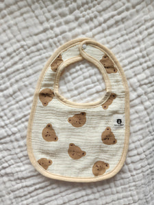 Teddy Bear 100% Cotton Bib (6 Layers)