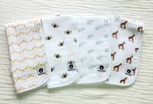 Load image into Gallery viewer, BBLUXE Bumblebee Burp Cloth
