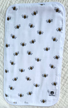 Load image into Gallery viewer, BBLUXE Bumblebee Burp Cloth
