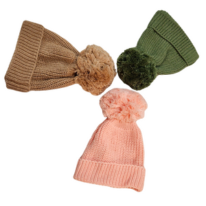 Newborn 100% Organic Cotton Knit Beanie