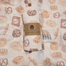 Load image into Gallery viewer, NEW Bakery Organic Cotton Swaddle Sheet
