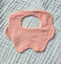 Load image into Gallery viewer, Petal Baby Bib - 6-Layer 100% Cotton - Candyfloss
