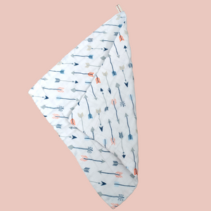 Arrow Muslin Washcloth