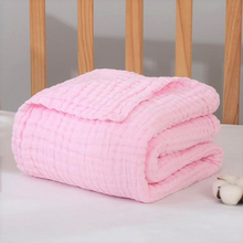 Load image into Gallery viewer, Candyfloss 100% Cotton Gauze Blanket &amp; Towel
